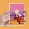 Dragon Ball set of 4 assorted lenticular magnets