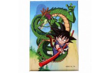 Dragon Ball Goku and Shenron Relief magnet