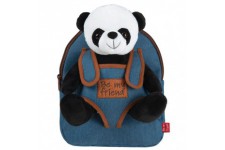 Paul Panda backpack with plush toy 26cm