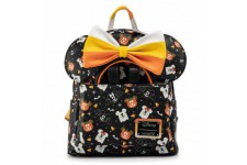 Loungefly Disney Mickey and minnie Spooky Halloween Backpack + headband set 27cm