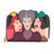 Loungefly Disney Cinderella Evil Stepmother and Stepsisters Villains wallet