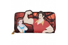 Loungefly Disney Beauty and the Beast Villains Gaston Scene wallet