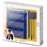 Harry Potter Knight Bus set diary + pen
