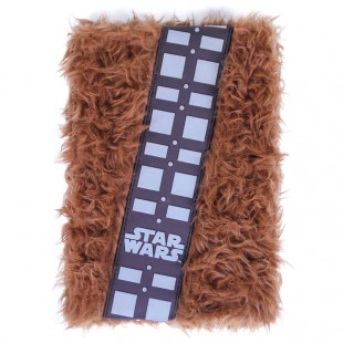 Star Wars Chewbacca A5 plush notebook