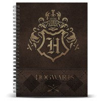 Harry Potter Hogwarts A4 notebook