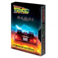 Back to the Future VHS premium A5 notebook