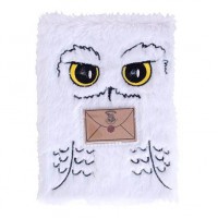 Harry Potter Hedwig A5 plush notebook