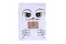 Harry Potter Hedwig A5 plush notebook