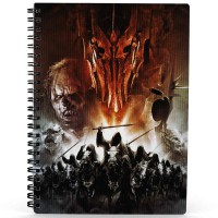 The Lord of the Rings Army 3D notebook