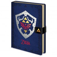 The Legend of Zelda Shield premium A5 notebook