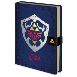 The Legend of Zelda Shield premium A5 notebook