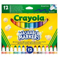 Crayola Set 12 Washable Broad Line Markers