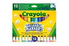 Crayola Set 12 Washable Broad Line Markers