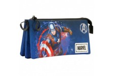 Marvel Captain America Full triple pencil case