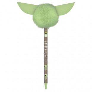 Lot de 10 : Star Wars The Mandalorian Pom Pom pen