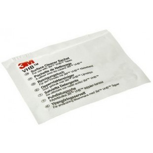 Lot de 100 : 3M Pochette de nettoyage VHB, 25 ml