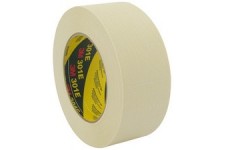 3M Ruban adhésif de masquage papier 301E, 48 mm x 50m, beige