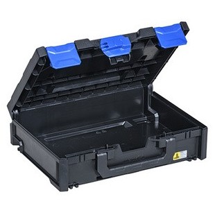 allit Boîte de rangement EuroPlus MetaBox 118, noir/bleu