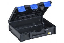allit Boîte de rangement EuroPlus MetaBox 118, noir/bleu
