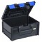 allit Boîte de rangement EuroPlus MetaBox 118, noir/bleu