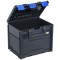 allit Boîte de rangement EuroPlus MetaBox 118, noir/bleu