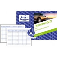 AVERY Zweckform Formularbuch 'Fahrtenbuch', A6 quer