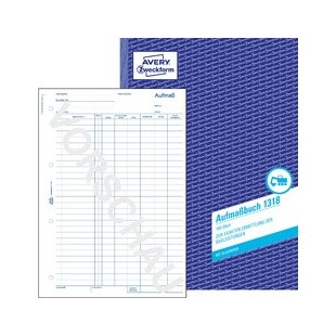 AVERY Zweckform Formularbuch 'Rapport/Regiebericht', SD, A4