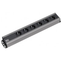 BACHMANN 19' Steckdosenleiste 'Handwerker', 6-fach