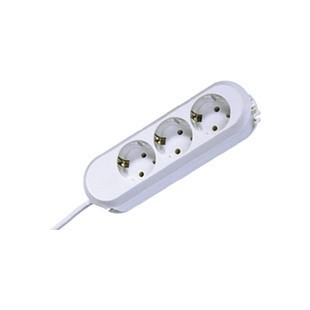 BACHMANN Steckdosenleiste 'SMART', 3-fach, weiß