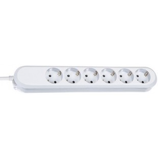 BACHMANN Steckdosenleiste 'SMART', 6-fach, weiß
