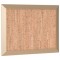 Bi-Office Tableau design en liège Kamashi, 600 x 450 mm, or