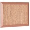 Bi-Office Tableau design en liège Kamashi, 600 x 450 mm, or