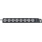 brennenstuhl Steckdosenleiste 'Super-Solid', 8-fach, silber