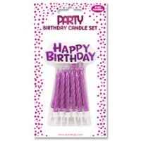 Clairefontaine Bougie d'anniversaire Happy Birthday, or