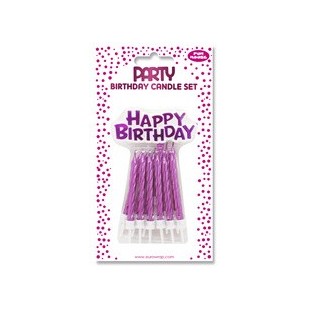 Clairefontaine Bougie d'anniversaire Happy Birthday, or