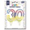 Clairefontaine Bougie nombre 'Pailletée', numéro 50