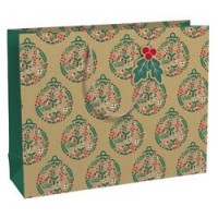 Clairefontaine Sachet cadeau de Noël 'Holly', grand