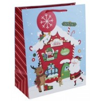 Clairefontaine Sachet cadeau de Noël 'Maison pain d'épices'