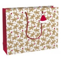 Clairefontaine Sachet cadeau de Noël 'Pain d'épices', petit