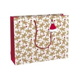 Clairefontaine Sachet cadeau de Noël 'Pain d'épices', petit