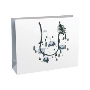 Clairefontaine Sachet cadeau de Noël 'Winter', moyen