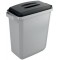 DURABLE Conteneur à d‚chets DURABIN ECO 60, gris 