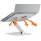 DURABLE Support pour ordinateur portable RISE, argent 