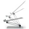 DURABLE Support pour ordinateur portable RISE, argent 