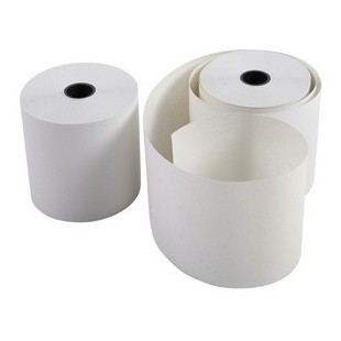 Lot de 10 : EXACOMPTA Bobine pour caisses, 70mm x 40m x 12mm,ultra blanc