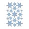 HERMA Sticker de Nöel DECOR 'étoiles', assorti, argent,
