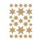 HERMA Sticker de Nöel DECOR 'étoiles', assorti, argent,