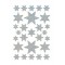 HERMA Sticker de Nöel DECOR 'étoiles', assorti, argent,