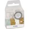 HEYDA Mini ruban adhésif décoratif 'Arbres', argent/naturel