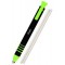 Läufer Stylo-gomme en plastique, 2 gommes de rechange, jaune